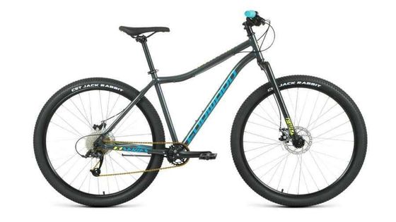 Велосипед Forward Sporting X D 29&quot; рама 17&quot; темно-серый/зеленый (RBK22FW29968)
