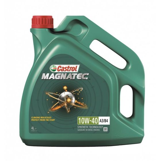 Моторное масло Castrol Magnatec SAE 10W-40 А3/В4, 4 л полусинтетика