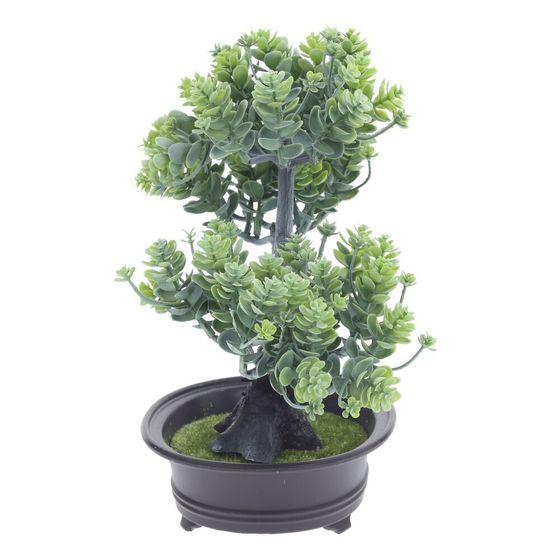 Цветочная композиция "Бонсай", L24 W14 H26 см, 1 штука, дизайн микс