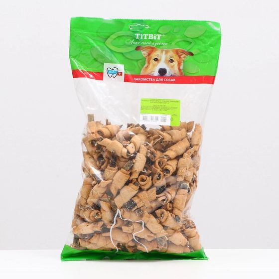 Лакомство TitBit &quot;Печенье Круассаны&quot; для собак, с рубцом говяжьим, 1 кг