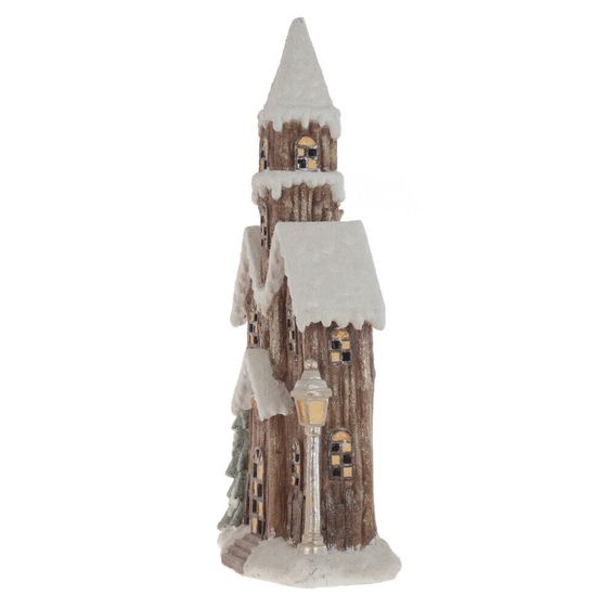 Фигурка декоративная &quot;Домик&quot; (подсветка,  6хААА н/п), L43 W21 H90 см