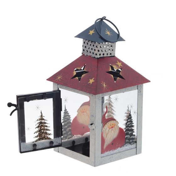 Подсвечник &quot;Фонарь&quot;,L10 W10 H18,5 см, 2в.