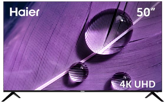 Телевизор LED 50&quot; Haier 50 SMART TV S1 черный 4K SmartTV