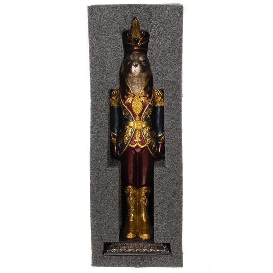 Фигурка декоративная &quot;Солдатик-собака&quot;, L9 W9 H32 см