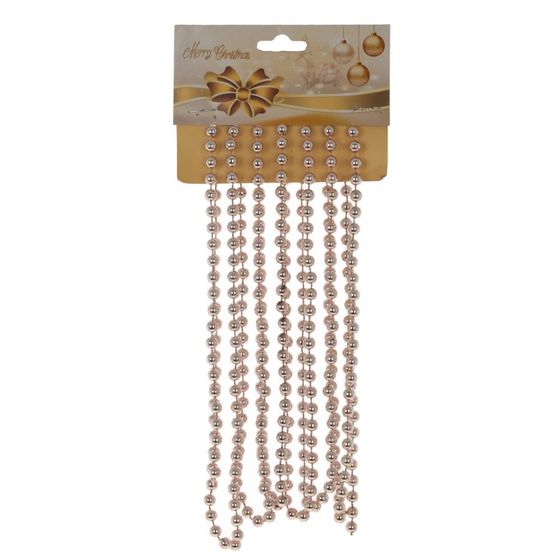 Украшение новогоднее &quot;Бусы&quot;, D 0.5 см, L270 W0,5 H0,5 см, 2в.