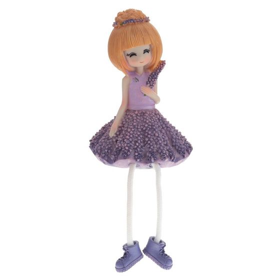 Фигурка декоративная &quot;Девочка&quot;, Д9,5 Ш9,5 В14 см, 2в.