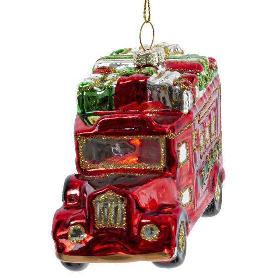 Украшение новогоднее &quot;Автобус&quot;, L10,5 W4,5 H8 см