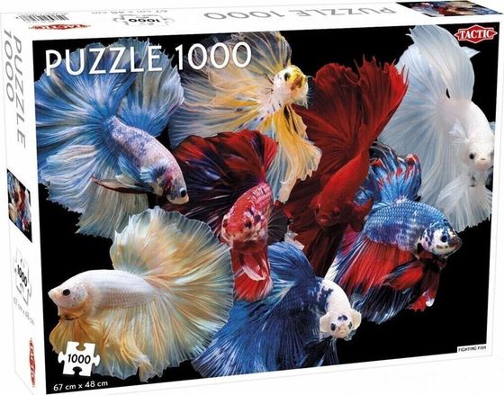 Tactic Puzzle 1000 Animals: Fighting Fish