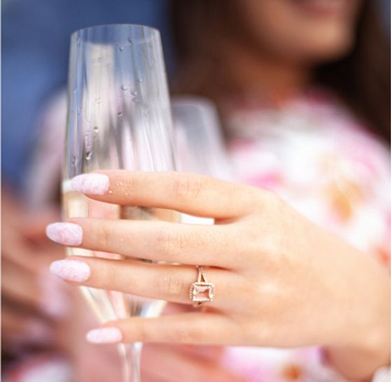 Набор бокалов для шампанского WATERFALL 6шт 190мл