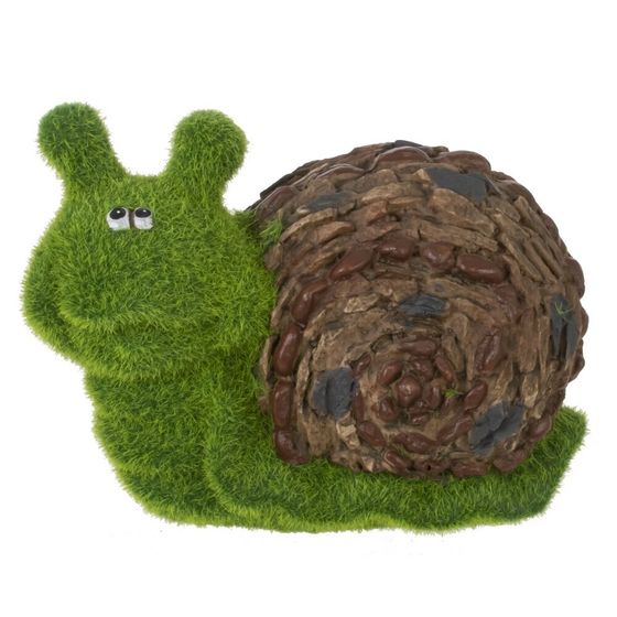 Фигурка декоративная "Улитка", L17,5 W8,5 H13 см