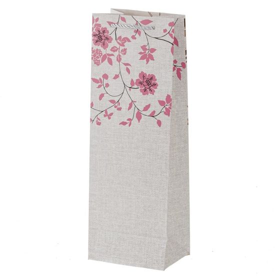 Пакет подарочный (бумага 210г/м2, блок микс 12шт), L12 W9 H35 см, 4в.