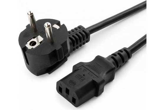 Кабель питания Cablexpert Schuko- C13 1.8м с заземлением черный (PC-186)