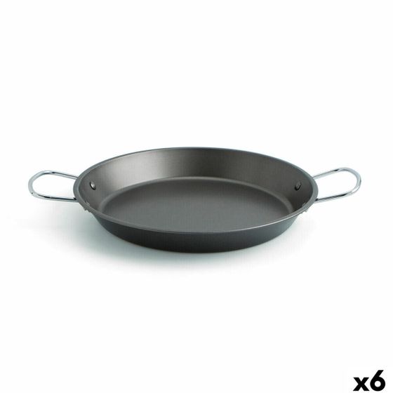 Pan Quid Senia Чёрный Металл Сталь Ø 34 cm (6 штук)