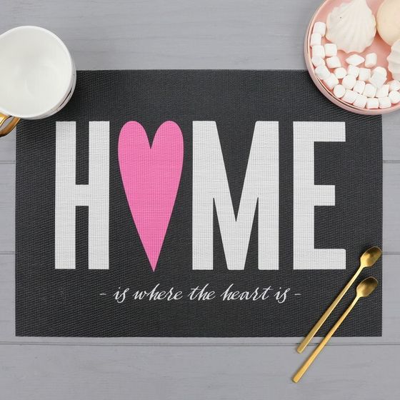 !Салфетка на стол 2 штуки &quot;Home&quot;