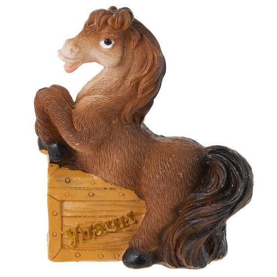 Копилка &quot;Лошадь&quot;, L8 W4,5 H9 см, 4в.