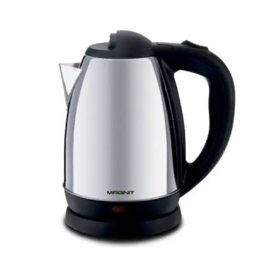 Чайник электрический Magnit RMK-3300 2л 2200Вт серебристый/черный