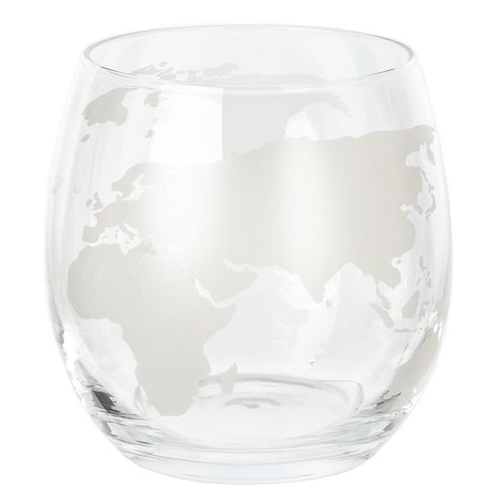 Графин "Глобус" 950 мл с 2-мя стаканами 300 мл, L20 W13 H22 см