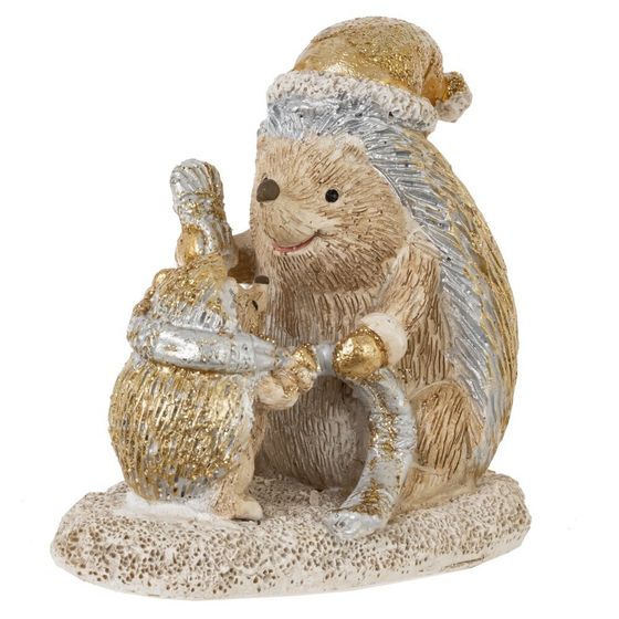 Фигурка декоративная &quot;Ёжики&quot;, L9 W5,5 H8,5 см