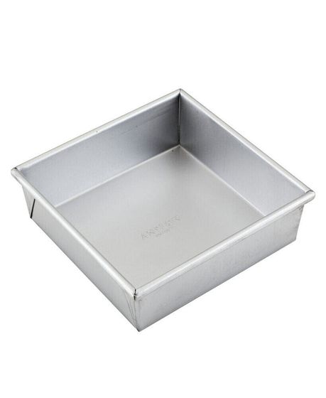 Pro-Bake Bakeware Aluminized Steel Square Cake Pan, 9&quot;