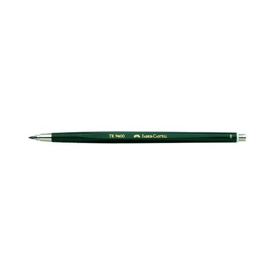 Карандаш цанговый 2.0 мм Faber-Castell TK® 9400 B зелёный