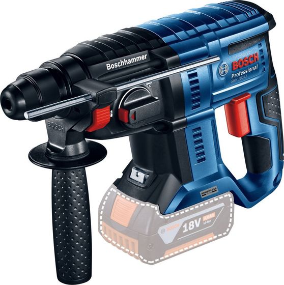 Перфоратор аккумуляторный Bosch GBH 180-LI BL SDS+ уд.:2Дж без АКБ и ЗУ (0611911120)