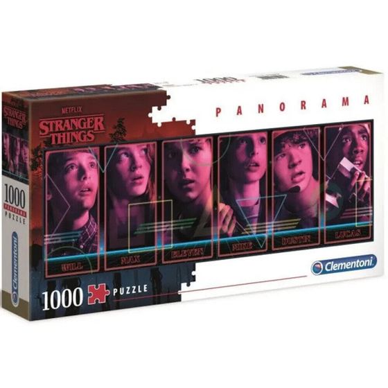 CLEMENTONI Stranger Things Panorama Puzzle 1000 pieces