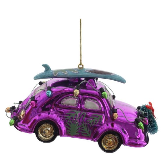 Украшение новогоднее "Машинка", L13 W6,5 H6,5 см