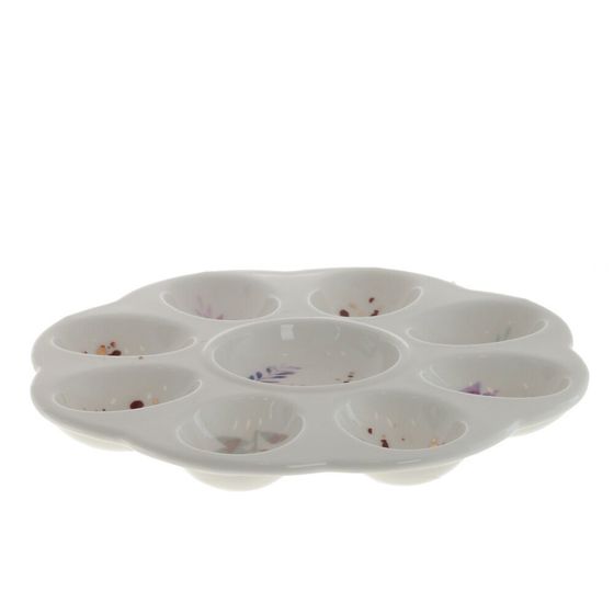 Тарелка для 8-ми яиц, L20 W20 H2 см