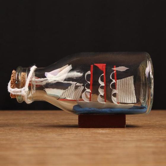 Корабль в бутылке «Боливар», 11×5×6 см