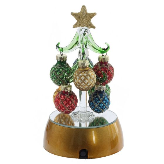 Изделие декоративное &quot;Ёлка&quot; с подсветкой (AAx3 н/п), L8,5 W8,5 H15 см