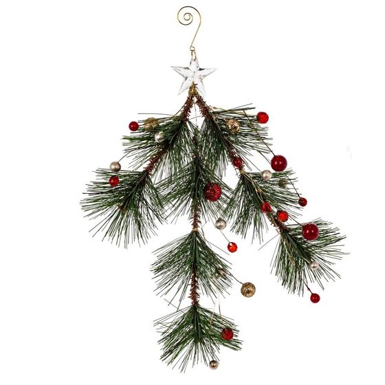 Изделие декоративное с подвесом &quot;Ветка&quot;, L23 W7 H36 см