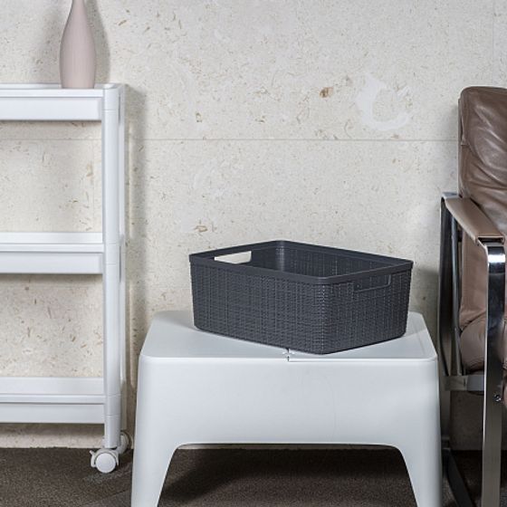 Корзина JUTE M 12л темно-серый