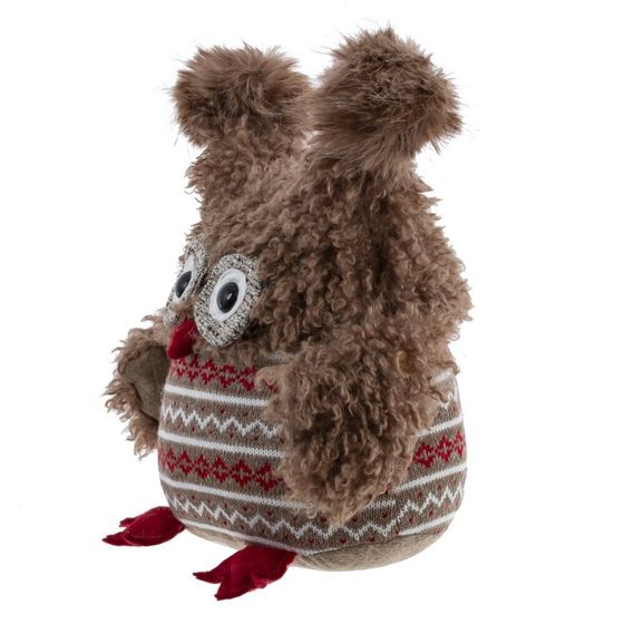 Игрушка набивная &quot;Сова&quot;, L30 W13 H30/25 см