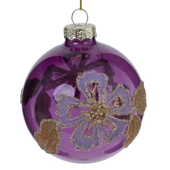 Набор из 12шт Украшение новогоднее "Шар", D8 см, L34 W25 H9 см