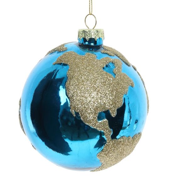 Украшение новогоднее &quot;Планета&quot;, D10см, L10 W10 H10 см, 3в.