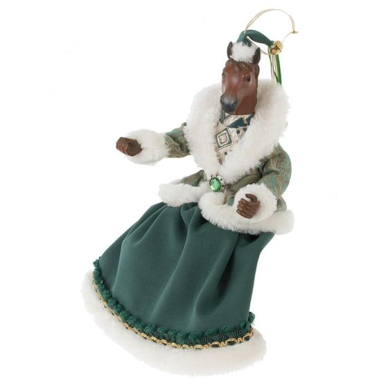 Игрушка набивная подвес "Лошадь", L13 W10 H36/23 см