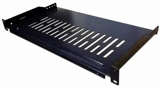 Полка стационарная Lanmaster TWT-CB-SFBF250-1U/18 1U нагр.:18кг. 19&quot; 250мм черный (упак.:1шт)