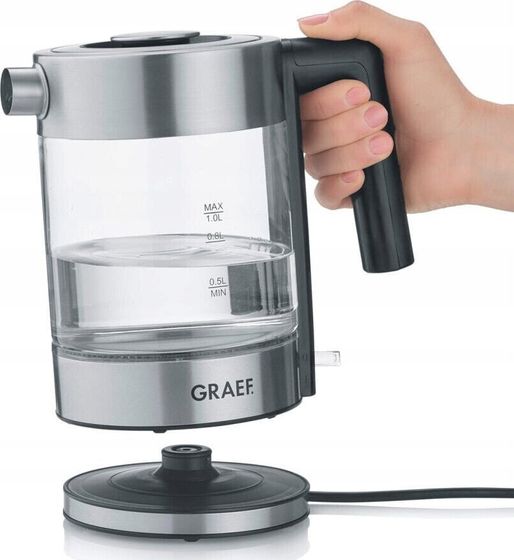 Czajnik Graef Graef WK 300 Water Kettle transparent/steel