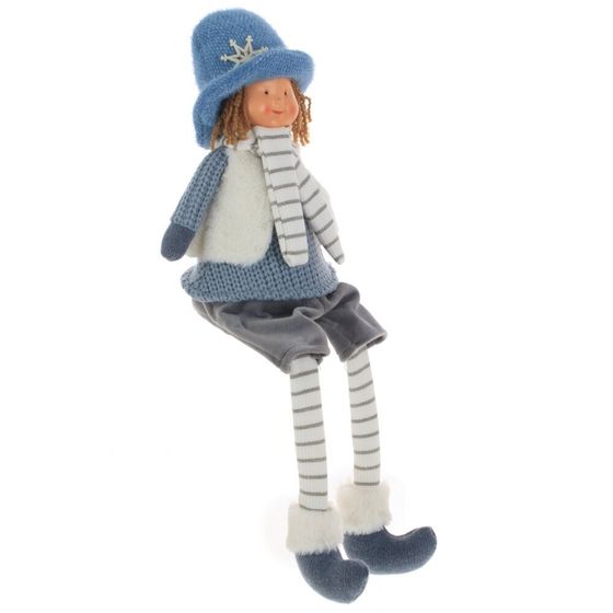 Игрушка набивная &quot;Девочка, мальчик&quot;, L20 W10 H27 см, 2в.