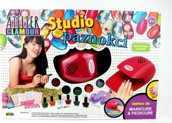 Dromader Zestaw do manicure Atelier Glamour Studio paznokci