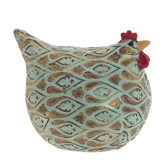Фигурка декоративная &quot;Курочка&quot;, L9 W7 H8 см, 2в.