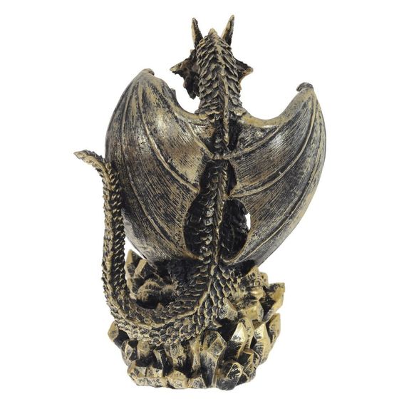 Фигурка декоративная в стекл.шаре &quot;Дракон&quot;, D 7 см, L15,5 W16 H22 см