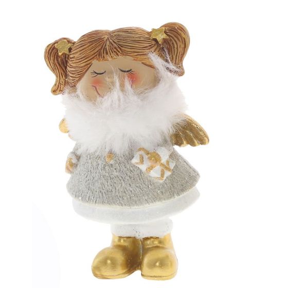 Фигурка декоративная &quot;Девечка&quot;, L4 W3 H8 см, 4в.