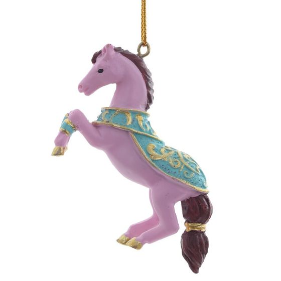 Фигурка декоративная подвесная &quot;Лошадка&quot;, L7,5 W1,5 H4,5 см, 4в.