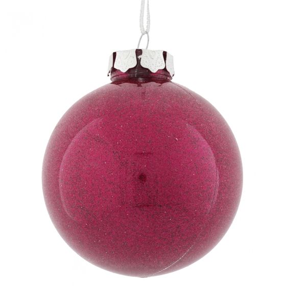Набор из 12шт Украшение новогоднее &quot;Шар&quot;, D 8 см, L35,5 W27 H9 см