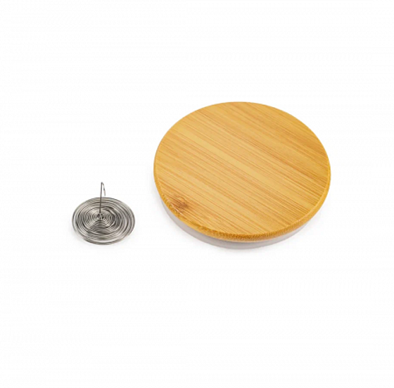 Чайник заварочный PURE 1800мл с бамбуковой крышкой