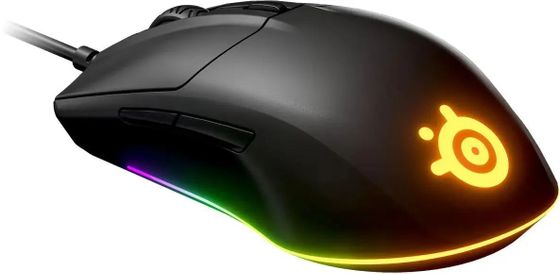 Мышь Steelseries Rival 3 черный оптическая проводная игровая (8500dpi) (62513)