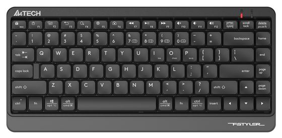 Клавиатура A4Tech Fstyler FBK11 беспров. черный/серый BT