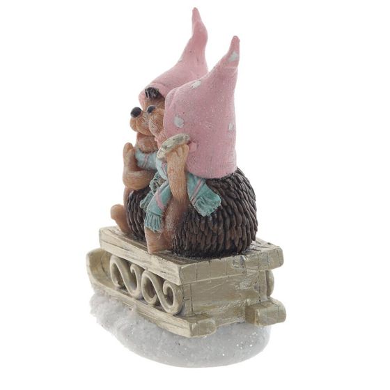 Фигурка декоративная &quot;Ежики&quot;, L9,5 W6,5 H12,5 см