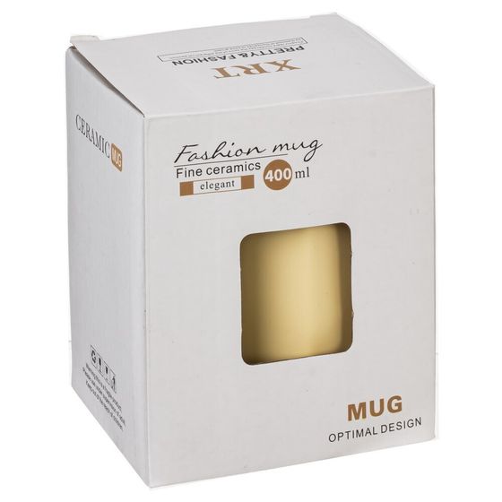 Кружка, 470 мл, L13 W9 H11 см, цвет микс